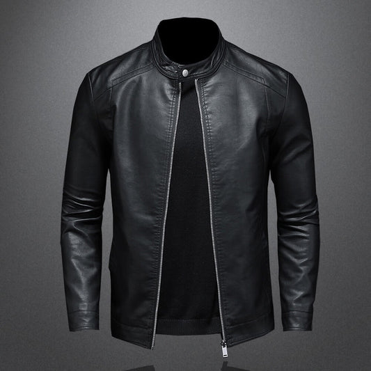 66 faux leather jacket